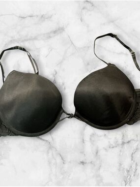 La SENZA Black Smooth Molded Bra